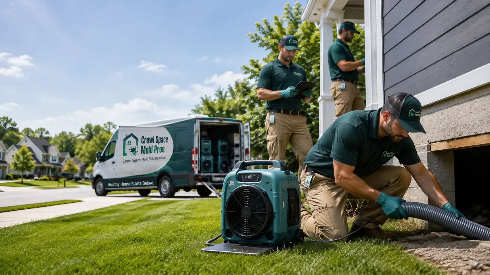 Crawl Space Mold Removal in Hammonton, NJ